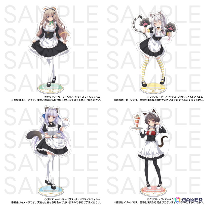 オンラインくじ「9-nine- Ruler's Crown くじ~猫耳メイドと癒しのひととき~」が6月24日より販売!描き下ろしたイラストは猫耳メイドがテーマにの画像