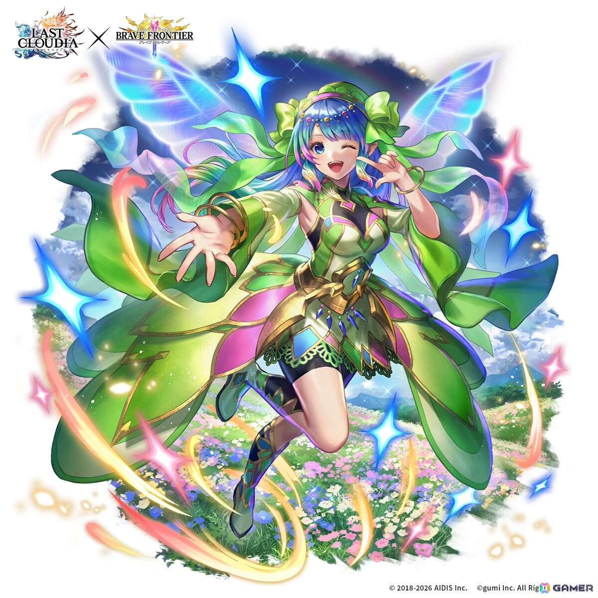 「ラストクラウディア」で「ブレイブ フロンティア」とのコラボイベントが開催！ピックアップガチャには封神の女神ティリス（CV：加隈亜衣）が登場の画像