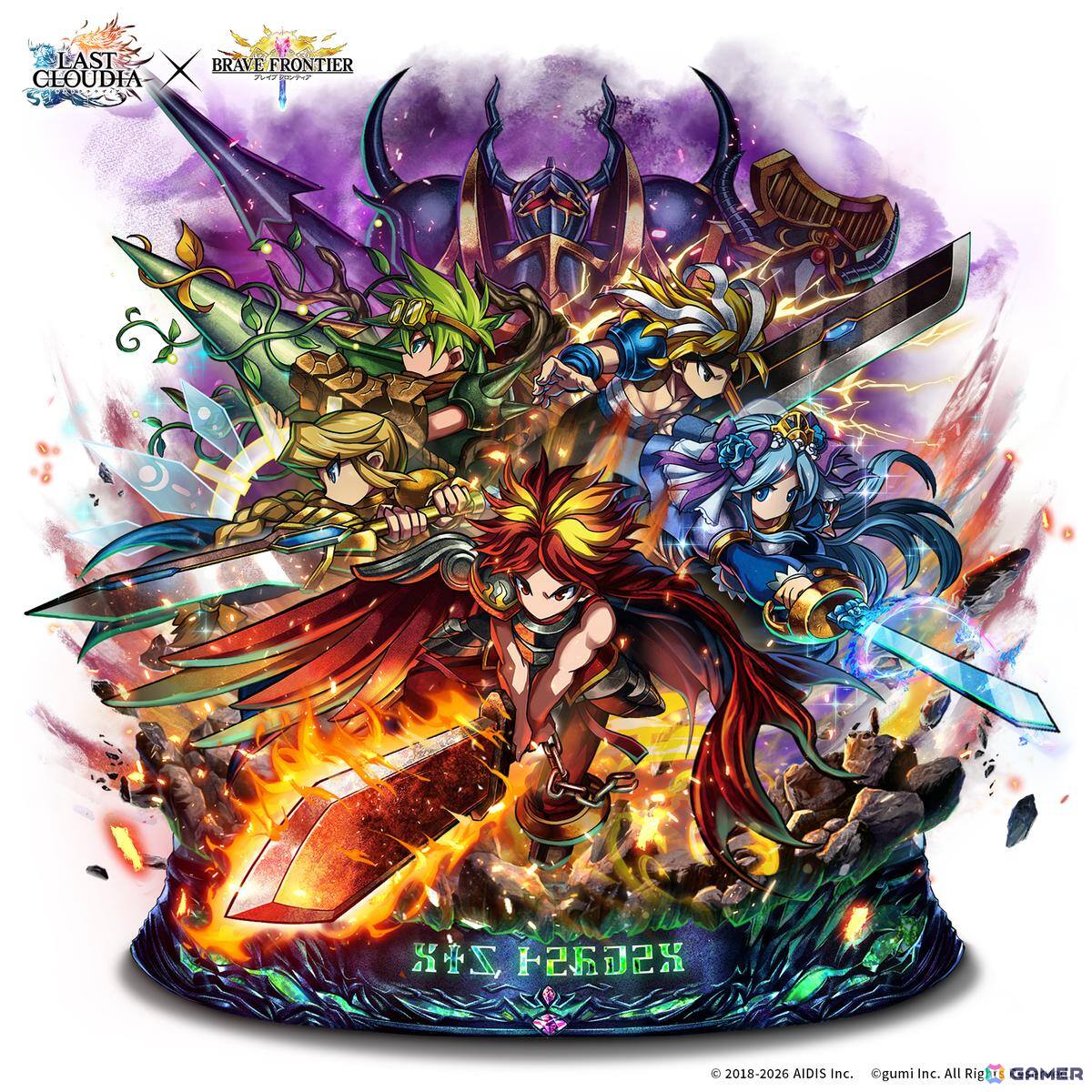 「ラストクラウディア」で「ブレイブ フロンティア」とのコラボイベントが開催！ピックアップガチャには封神の女神ティリス（CV：加隈亜衣）が登場の画像
