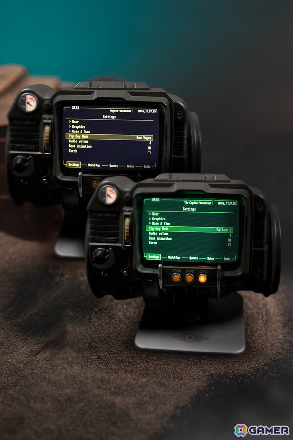 装着可能＆完全動作する「Fallout Pip-Boy 3000 レプリカ」が発売！ゲーム内ミニゲームや時計機能などを搭載の画像