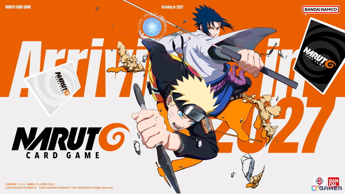 「NARUTOカードゲーム」が2027年に登場!商品詳細は7月29日に発表予定の画像