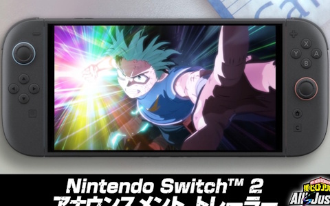 Switch 2版「僕のヒーローアカデミアAll‘s Justice」が2026年9月3日に発売！「パックマン」とのコラボゲームが楽しめる新要素“ミニゲーム”も登場