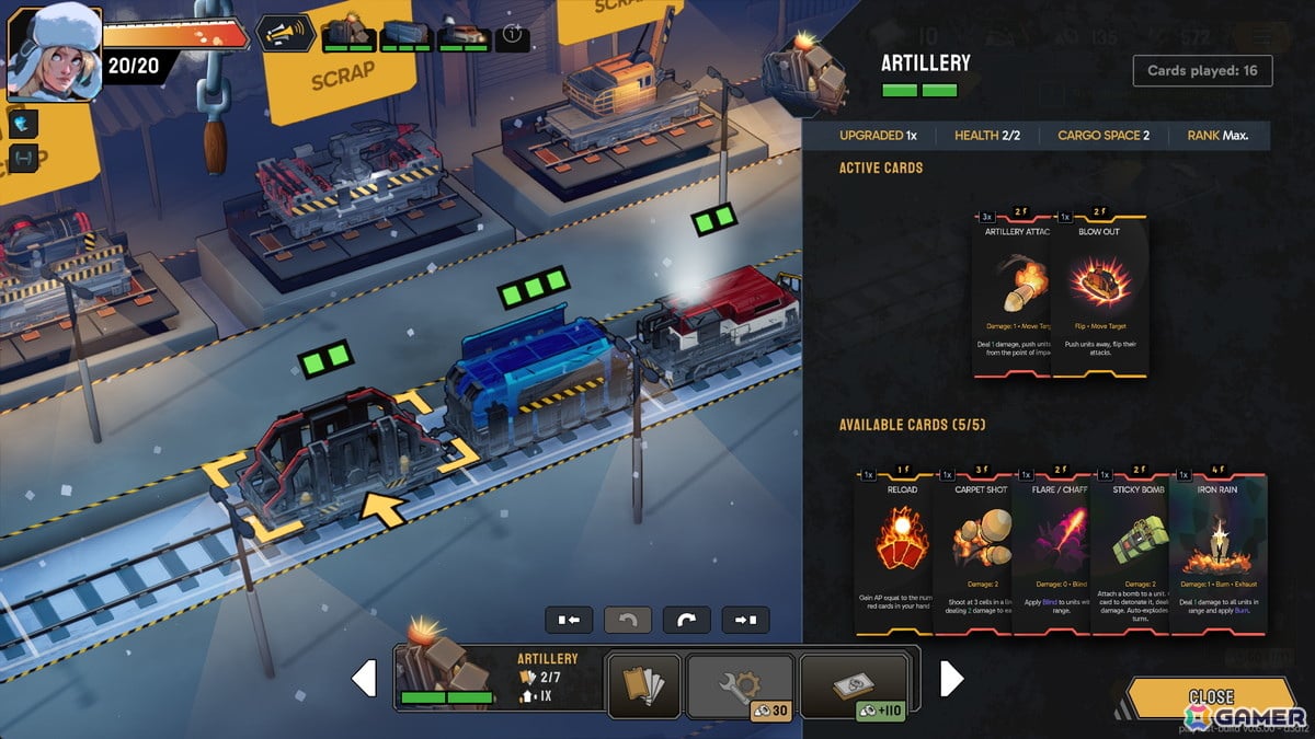 列車で戦うデッキ構築型ローグライト「Fogpiercer」が7月に発売！PC Game Passにも初日対応の画像2