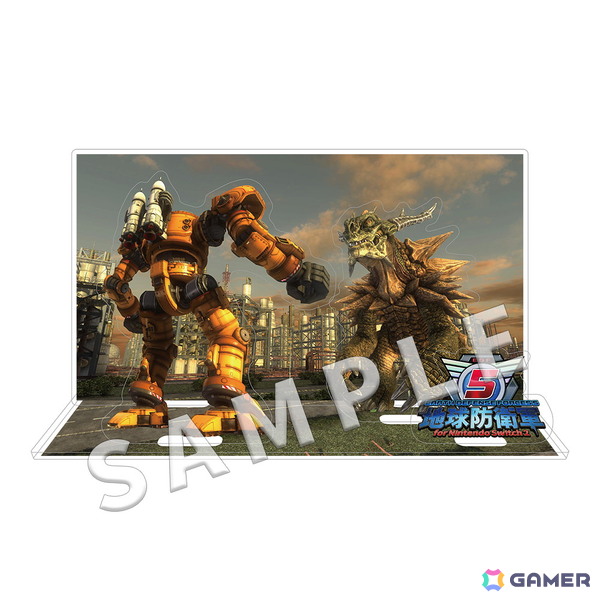 Switch 2版「地球防衛軍5」D3P WEB SHOP限定パックの内容が公開！バルガ＆アーケルスのアクリルジオラマが付属の画像2