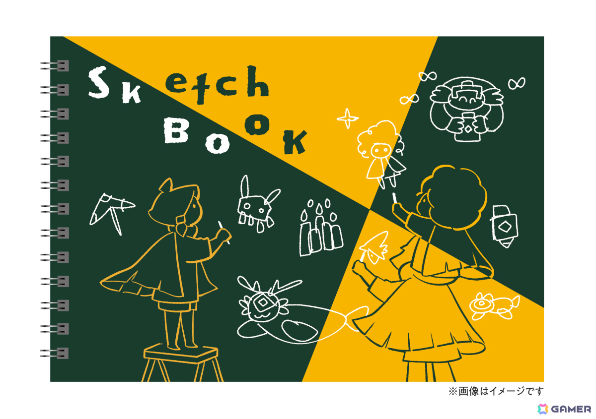 デザインA：壁にお絵かき