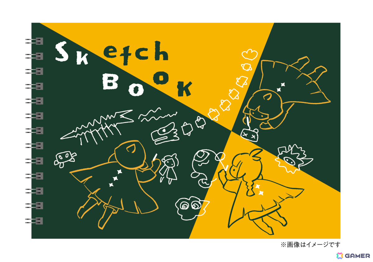 デザインC：床にお絵かき
