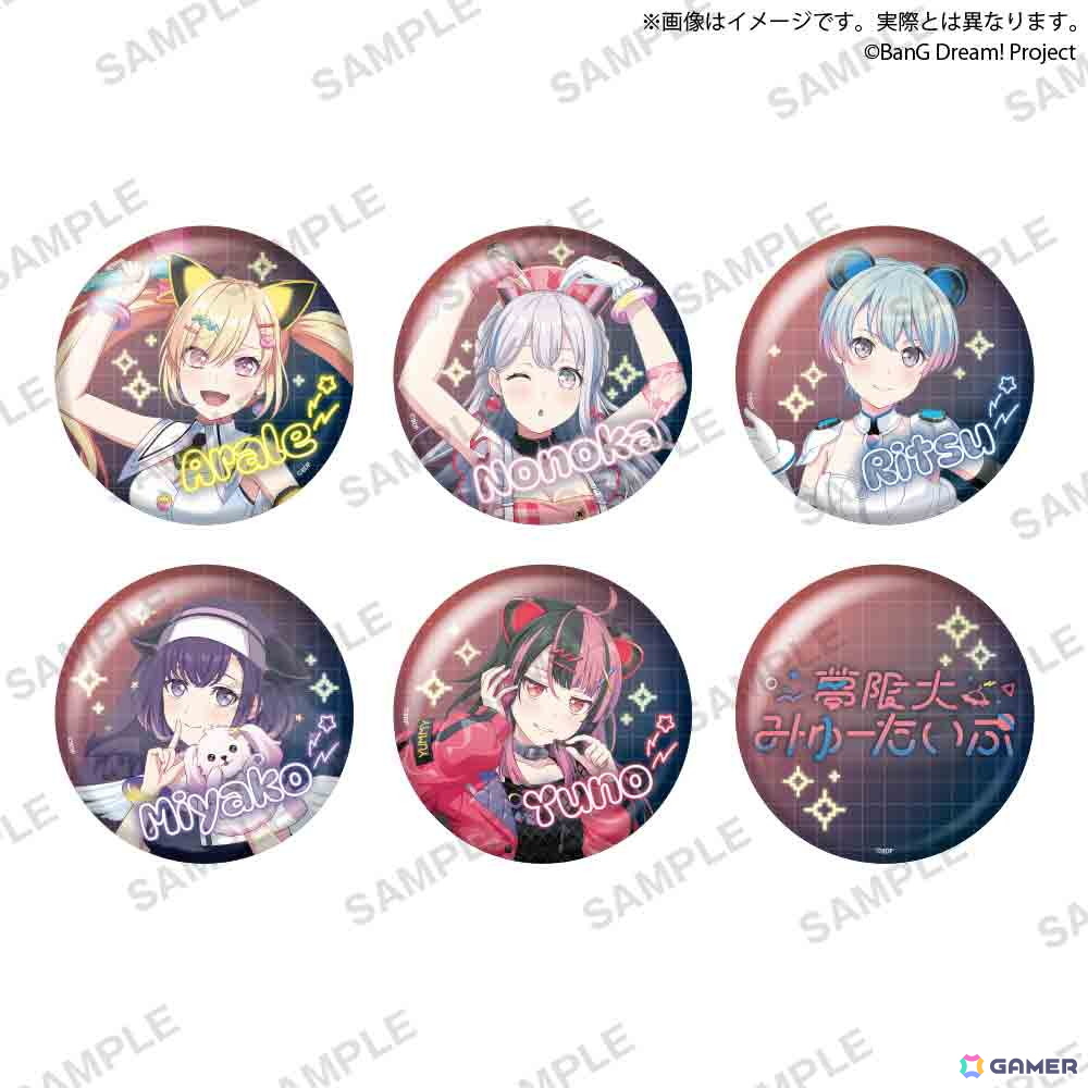 BanG Dream! ホログラムビッグ缶バッジ 夢限大みゅーたいぷ NEOAKIBA CULTURE ver.