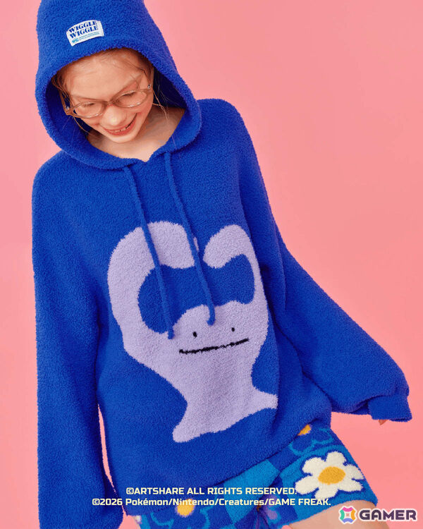 wiggle wiggleのポケモンデザインアイテムが登場！ピカチュウ、メタモン、カビゴン、イーブイのフード付きパジャマセットなどがラインナップの画像3