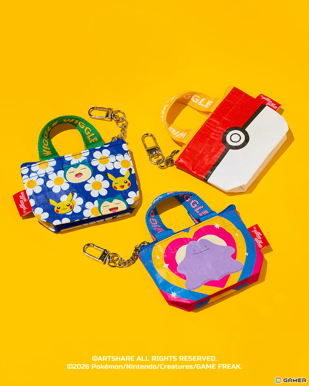 wiggle wiggleのポケモンデザインアイテムが登場！ピカチュウ、メタモン、カビゴン、イーブイのフード付きパジャマセットなどがラインナップの画像