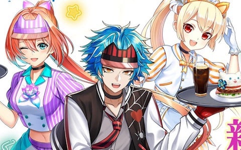 「白猫プロジェクト NEW WORLD'S」のポップアップイベントが7月9日より新宿マーケットスペースで開催！ダイナー衣装のレクト・リネア・セーラのグッズなどを販売