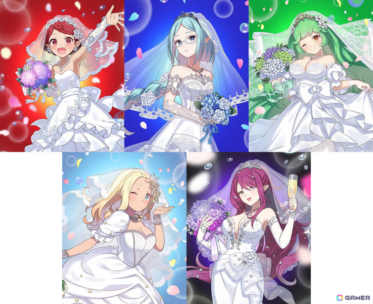 【愛雨】シリーズの使い魔画像(すべて進化後)