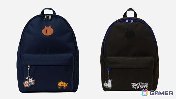 にゃんこ大商店にシンプルかつさりげないデザインの「リュック ネコテンNVY」「リュック TBC BLK」が登場！の画像1