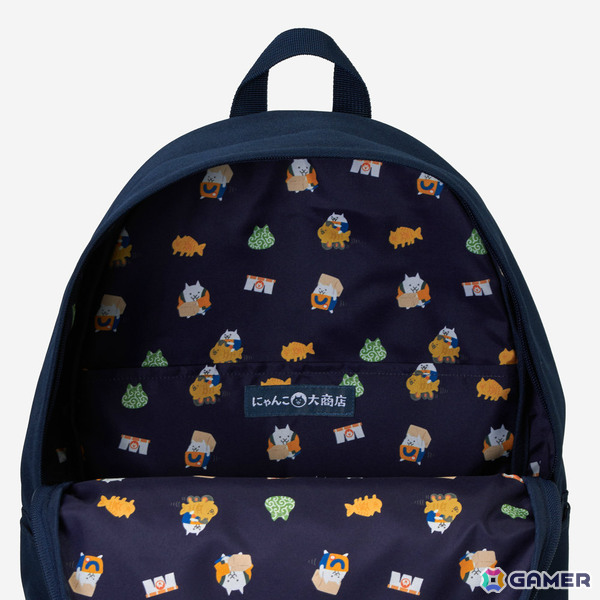 にゃんこ大商店にシンプルかつさりげないデザインの「リュック ネコテンNVY」「リュック TBC BLK」が登場！の画像4