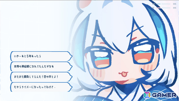 葛飾北斎が美少女ライバーに！？もう一度神絵師を目指す浮世絵選択ADV「美少女浮世絵師-HOKU」がunityroomで無料配信の画像3