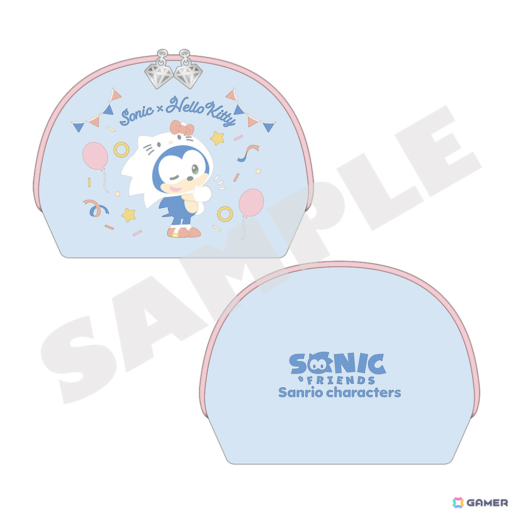 「SONIC & FRIENDS」×「サンリオキャラクターズ」のコラボ商品「ふわふわフィギュア(Enjoy/Relax)」が登場!の画像