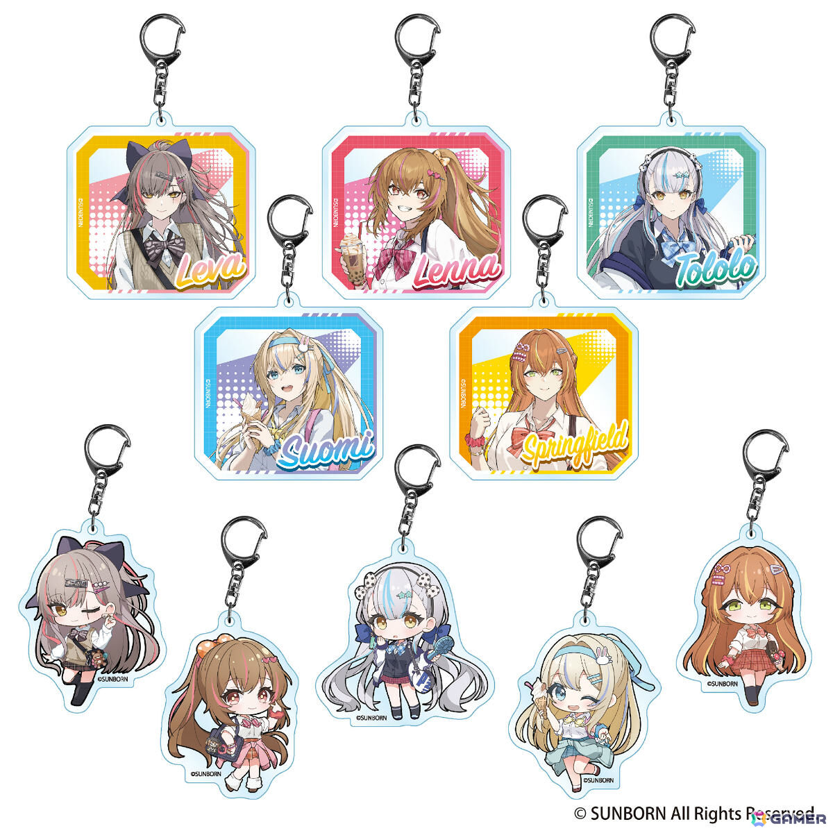 「ドルフロ2」1.5周年を記念したポップアップショップが7月3日より渋谷で開催！ポップでカラフルなグッズや「大物が来たわね。」Tシャツに注目の画像