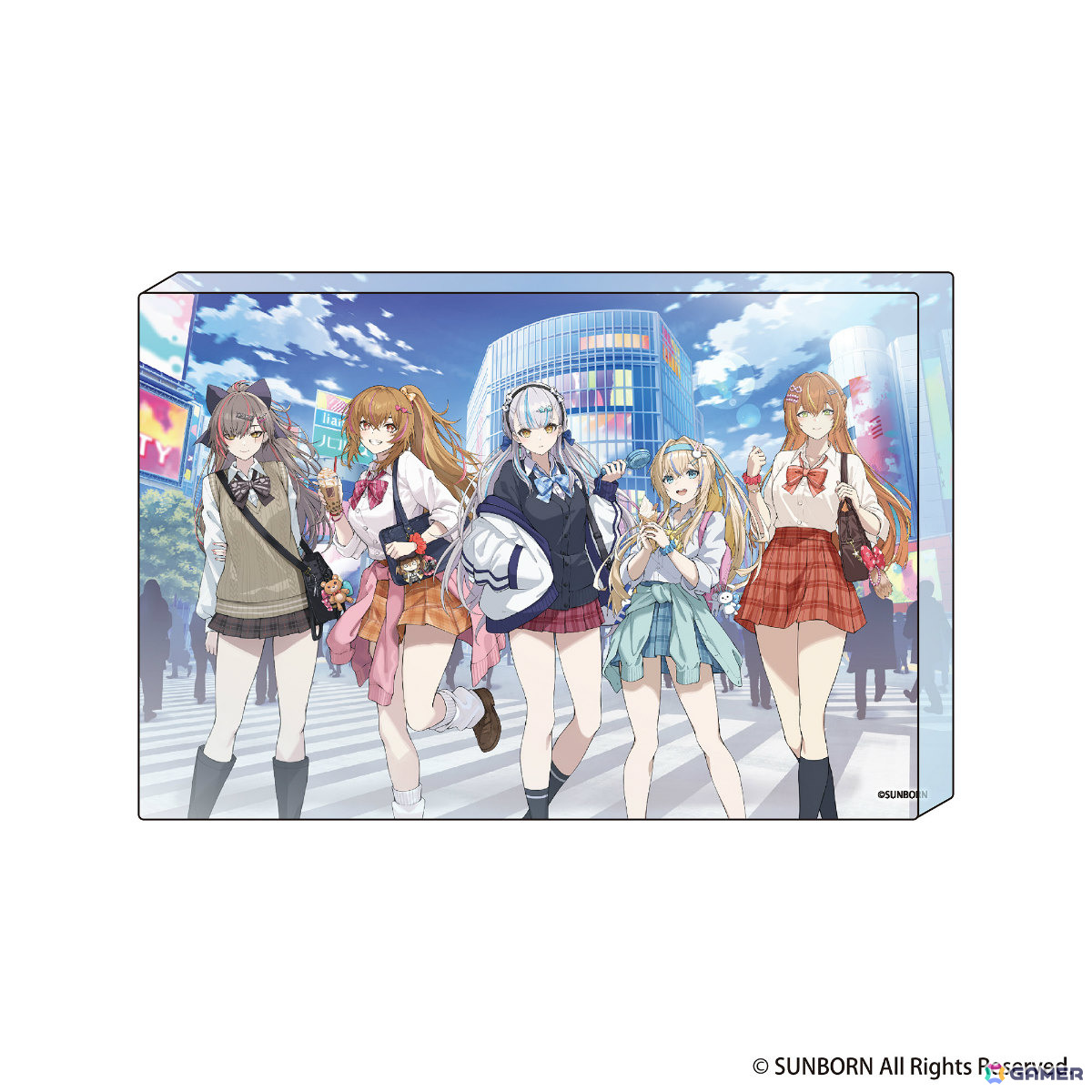 「ドルフロ2」1.5周年を記念したポップアップショップが7月3日より渋谷で開催！ポップでカラフルなグッズや「大物が来たわね。」Tシャツに注目の画像