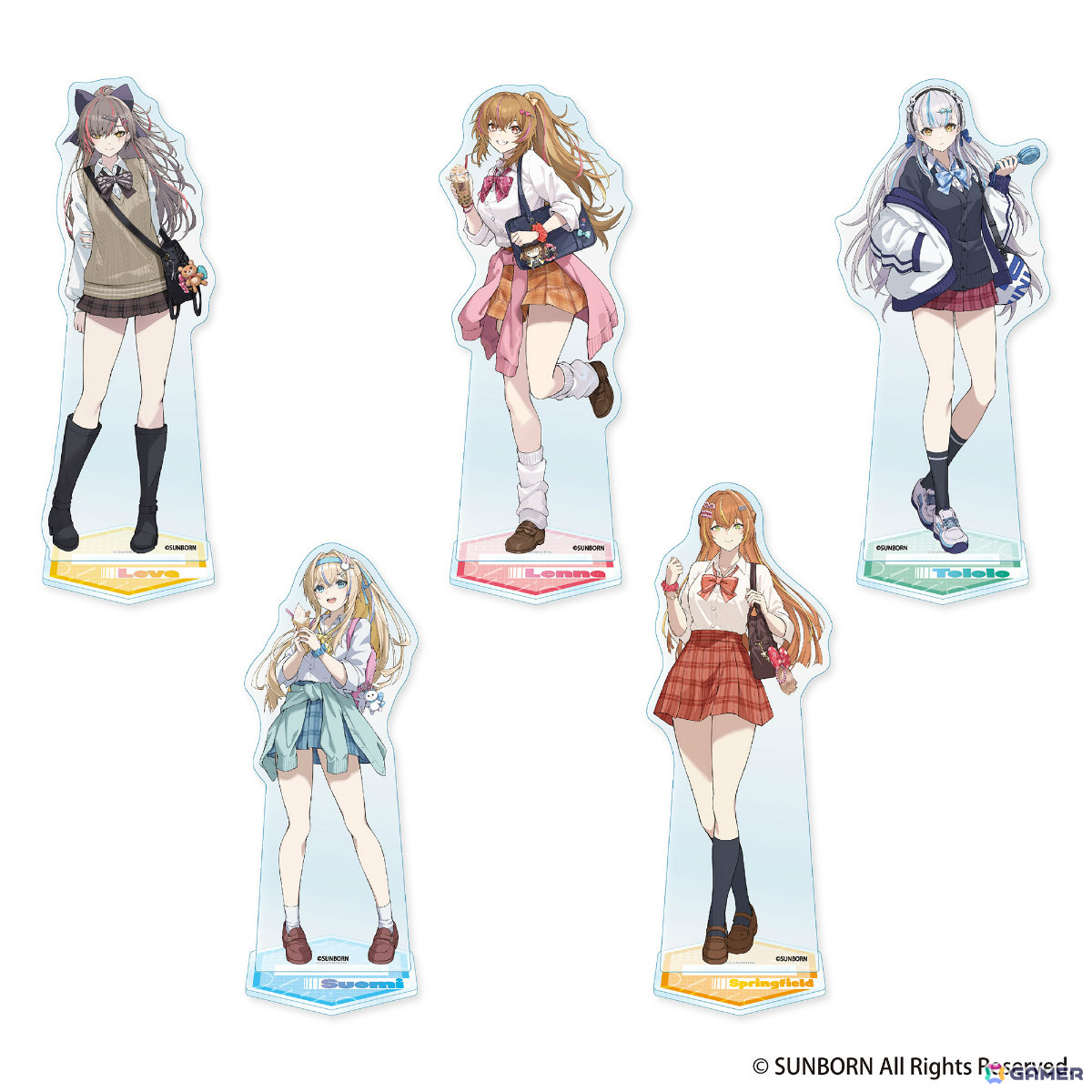 「ドルフロ2」1.5周年を記念したポップアップショップが7月3日より渋谷で開催！ポップでカラフルなグッズや「大物が来たわね。」Tシャツに注目の画像