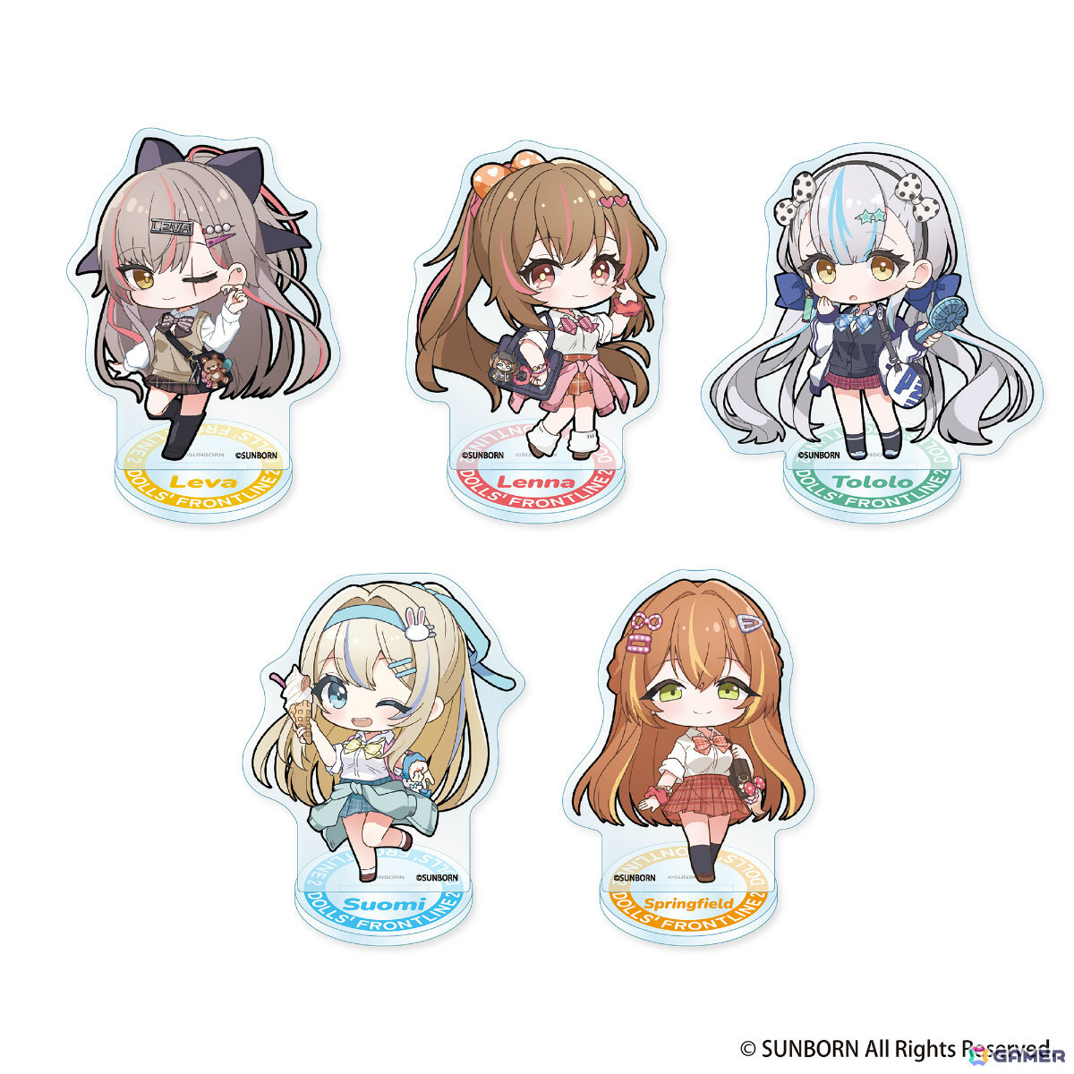 「ドルフロ2」1.5周年を記念したポップアップショップが7月3日より渋谷で開催！ポップでカラフルなグッズや「大物が来たわね。」Tシャツに注目の画像