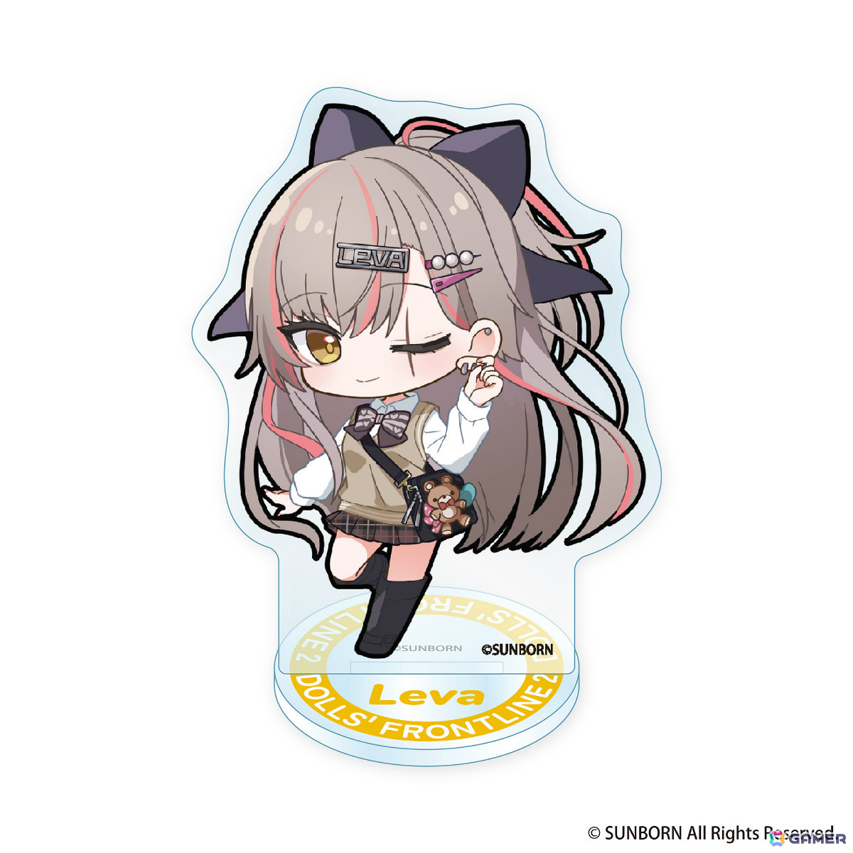 「ドルフロ2」1.5周年を記念したポップアップショップが7月3日より渋谷で開催！ポップでカラフルなグッズや「大物が来たわね。」Tシャツに注目の画像
