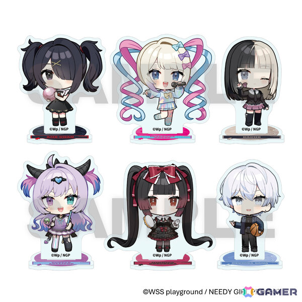 アニメ「NEEDY GIRL OVERDOSE」×ラウンドワンのコラボが6月25日より各店舗で開催！超てんちゃん、あめちゃん、かちぇの描きおろしグッズを販売の画像3