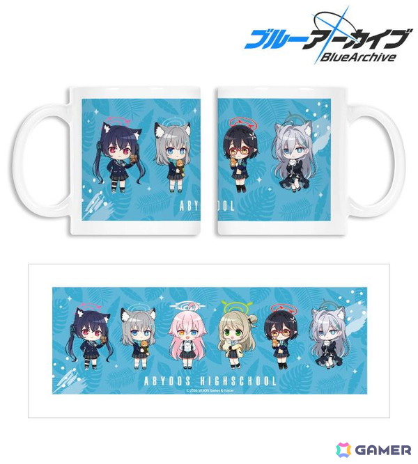 「ブルアカ」と東武動物公園のコラボアイテムの受注がスタート！描き起こしイラストを使用したTシャツやBIGタペストリーなどがラインナップの画像22