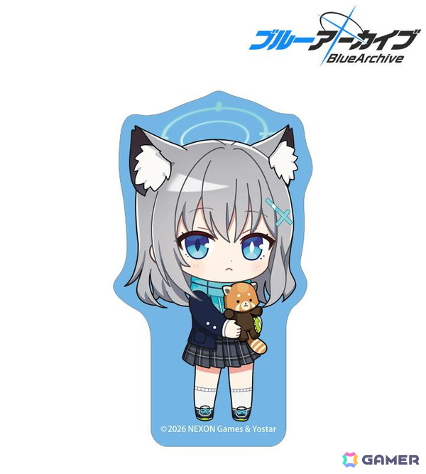 「ブルアカ」と東武動物公園のコラボアイテムの受注がスタート！描き起こしイラストを使用したTシャツやBIGタペストリーなどがラインナップの画像24