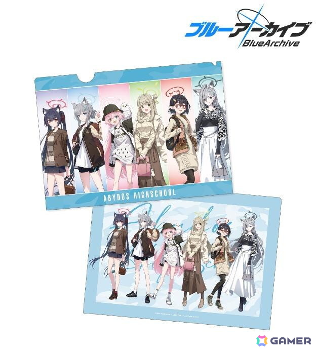 「ブルアカ」と東武動物公園のコラボアイテムの受注がスタート！描き起こしイラストを使用したTシャツやBIGタペストリーなどがラインナップの画像