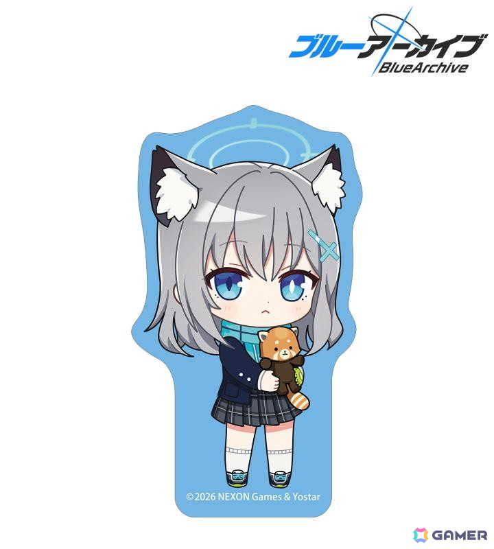 「ブルアカ」と東武動物公園のコラボアイテムの受注がスタート！描き起こしイラストを使用したTシャツやBIGタペストリーなどがラインナップの画像