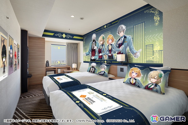 サンシャインシティプリンスホテルと「#コンパス」のコラボが7月25日より開催！描き下ろしデザインを使用したコンセプトルームやコラボドリンクなどが登場の画像2