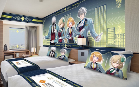 サンシャインシティプリンスホテルと「#コンパス」のコラボが7月25日より開催！描き下ろしデザインを使用したコンセプトルームやコラボドリンクなどが登場