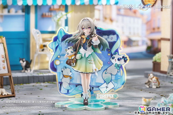 「崩壊：スターレイル」愛らしい猫耳スタイルが特徴の「ちびねこシリーズ」にホタルが登場！キュートなデフォルメとホタルの魅力を詰め込んだアイテムにの画像13