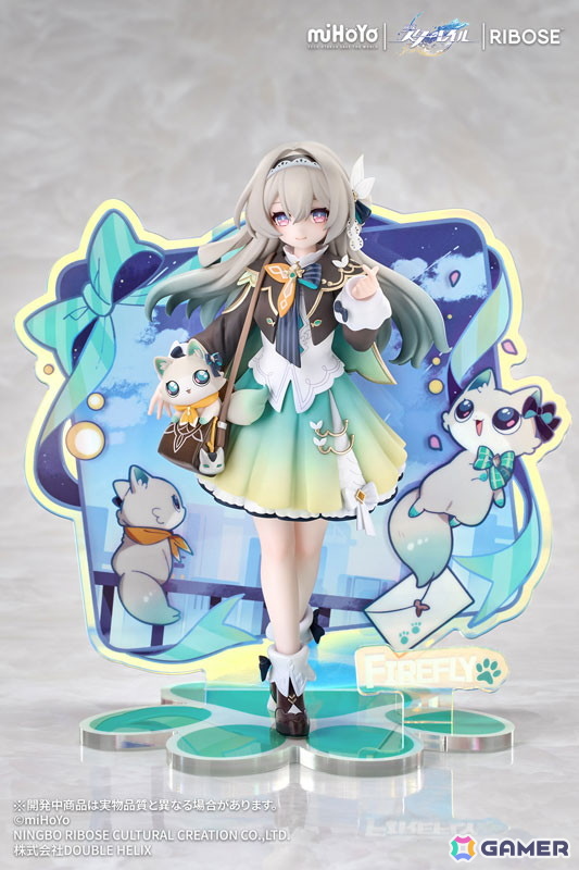 「崩壊：スターレイル」愛らしい猫耳スタイルが特徴の「ちびねこシリーズ」にホタルが登場！キュートなデフォルメとホタルの魅力を詰め込んだアイテムにの画像