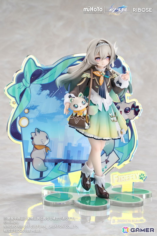 「崩壊：スターレイル」愛らしい猫耳スタイルが特徴の「ちびねこシリーズ」にホタルが登場！キュートなデフォルメとホタルの魅力を詰め込んだアイテムにの画像