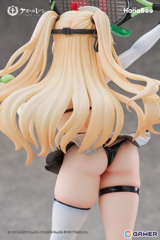 「アズレン」バッチがスキン「絢爛なるスポーツスター」の姿でフィギュア化！弾けるような笑顔と躍動感のあるポージングが魅力的に再現の画像11