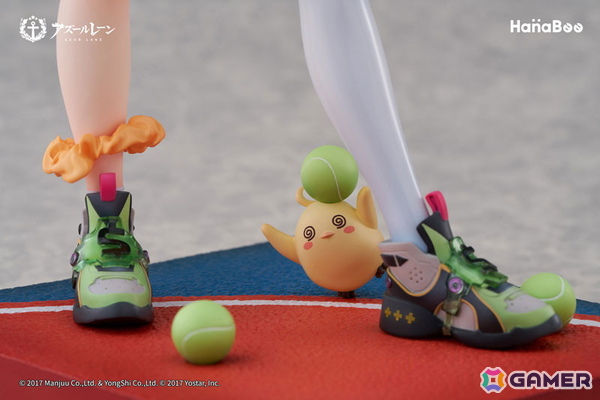 「アズレン」バッチがスキン「絢爛なるスポーツスター」の姿でフィギュア化！弾けるような笑顔と躍動感のあるポージングが魅力的に再現の画像12