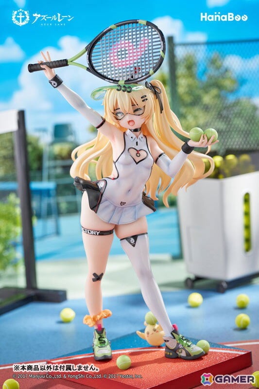 「アズレン」バッチがスキン「絢爛なるスポーツスター」の姿でフィギュア化！弾けるような笑顔と躍動感のあるポージングが魅力的に再現の画像13