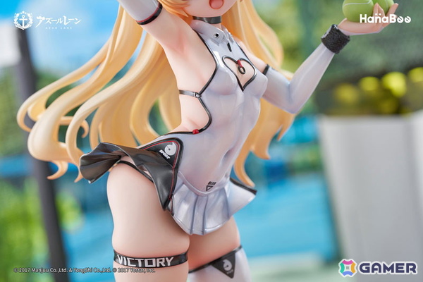 「アズレン」バッチがスキン「絢爛なるスポーツスター」の姿でフィギュア化！弾けるような笑顔と躍動感のあるポージングが魅力的に再現の画像15