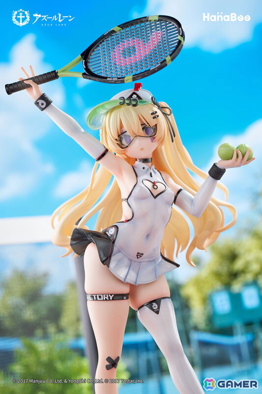 「アズレン」バッチがスキン「絢爛なるスポーツスター」の姿でフィギュア化！弾けるような笑顔と躍動感のあるポージングが魅力的に再現の画像18
