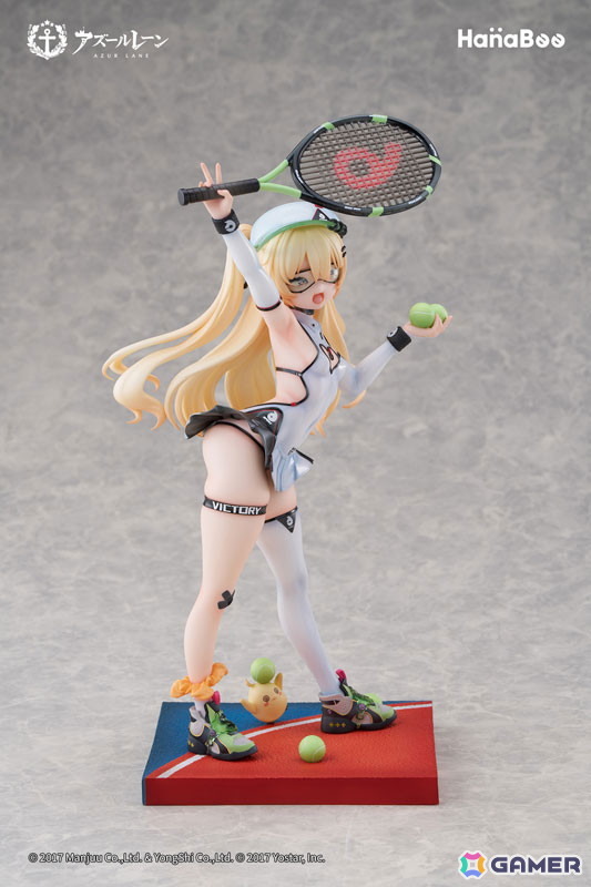 「アズレン」バッチがスキン「絢爛なるスポーツスター」の姿でフィギュア化！弾けるような笑顔と躍動感のあるポージングが魅力的に再現の画像6