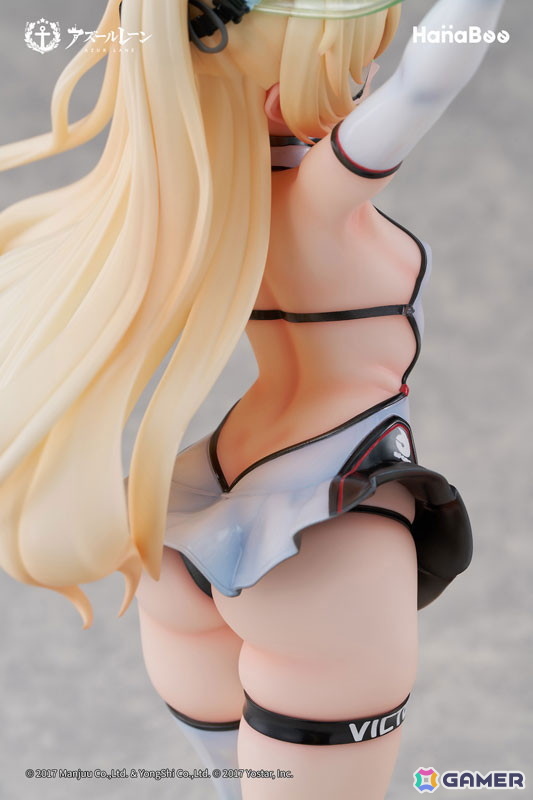 「アズレン」バッチがスキン「絢爛なるスポーツスター」の姿でフィギュア化!弾けるような笑顔と躍動感のあるポージングが魅力的に再現の画像
