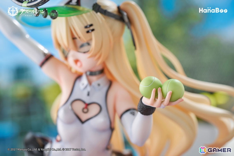 「アズレン」バッチがスキン「絢爛なるスポーツスター」の姿でフィギュア化!弾けるような笑顔と躍動感のあるポージングが魅力的に再現の画像