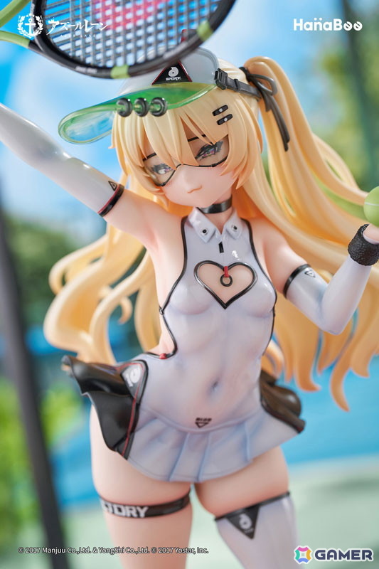 「アズレン」バッチがスキン「絢爛なるスポーツスター」の姿でフィギュア化!弾けるような笑顔と躍動感のあるポージングが魅力的に再現の画像