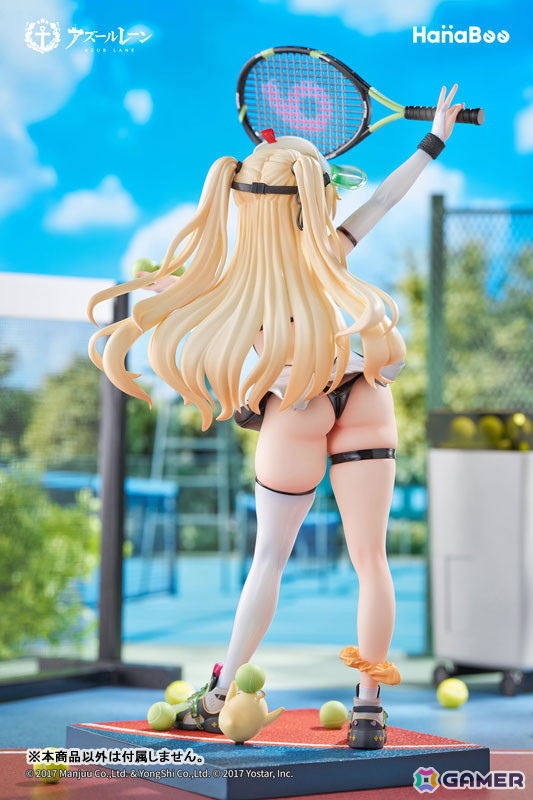 「アズレン」バッチがスキン「絢爛なるスポーツスター」の姿でフィギュア化!弾けるような笑顔と躍動感のあるポージングが魅力的に再現の画像