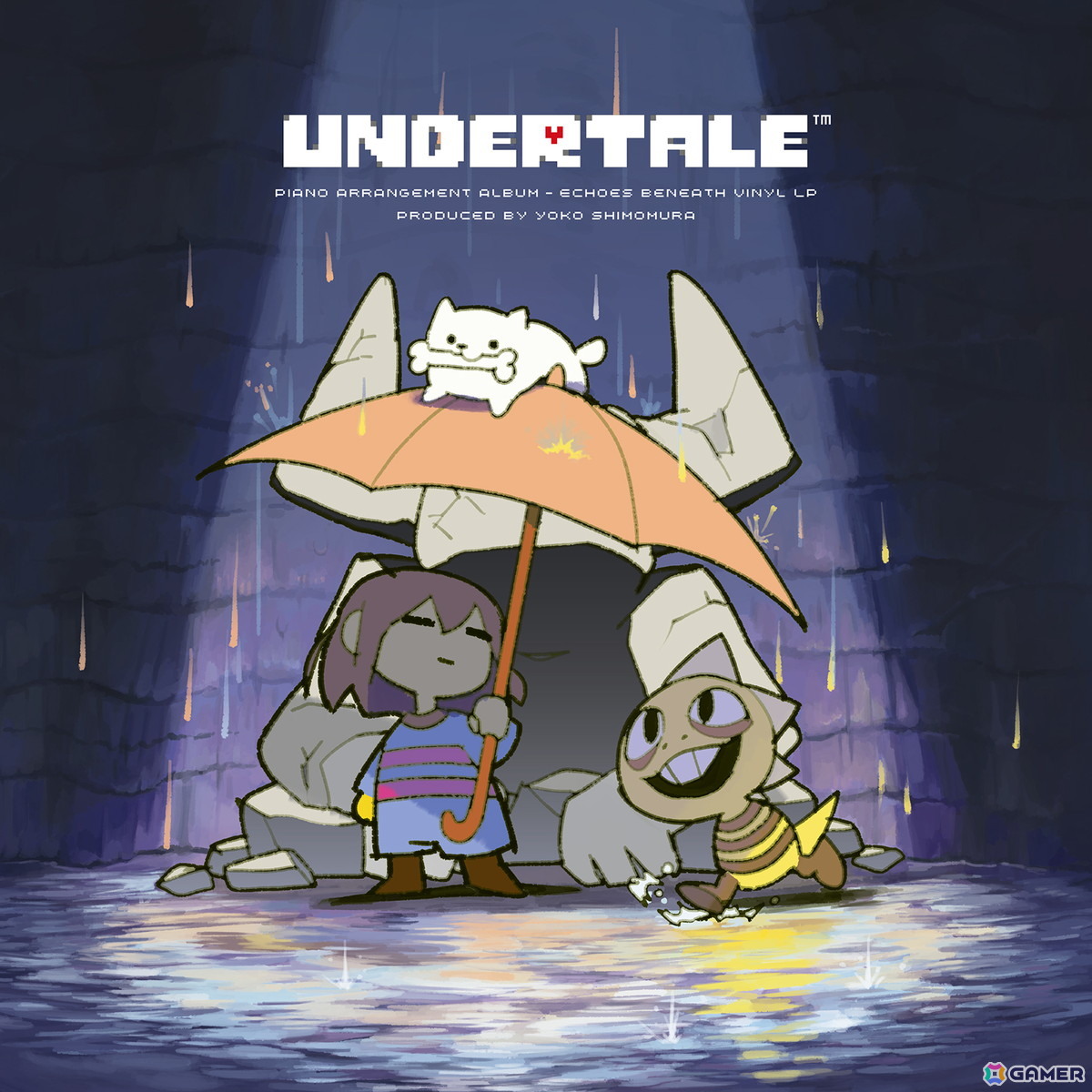 「UNDERTALE」×「SQUARE ENIX」コラボ第四弾！2つのアレンジアルバムがアナログレコードとして9月9日に発売決定の画像