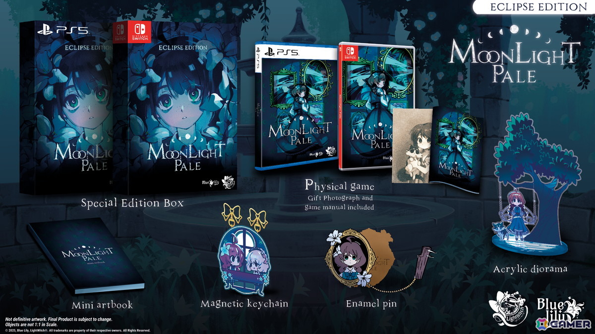 手描きサバイバルホラー「Moonlight Pale」コンソール移植とパッケージ版の発売が決定！わずか1日でKickstarterの目標額を達成の画像