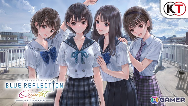 「BLUE REFLECTION Quartet: 少女たちのキセキ」の魅力を詰め込んだPV2が公開！岸田メルさん描き下ろしの新規イラストもの画像1