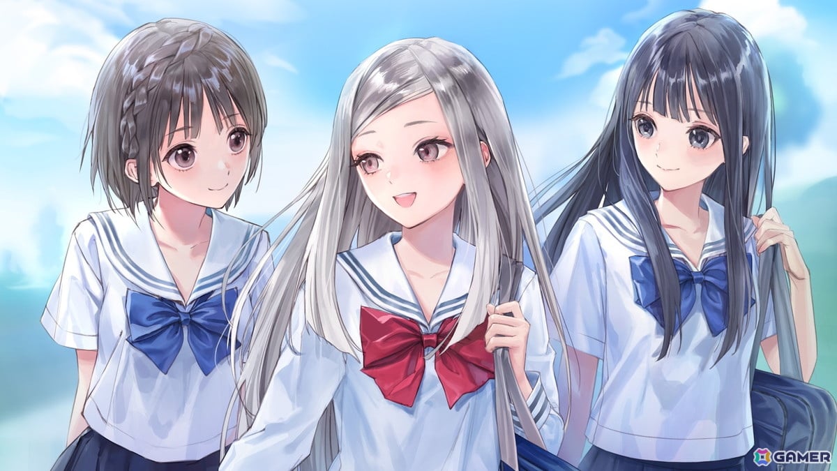 「BLUE REFLECTION Quartet: 少女たちのキセキ」の魅力を詰め込んだPV2が公開！岸田メルさん描き下ろしの新規イラストもの画像