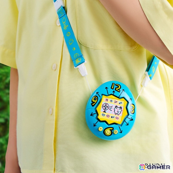 初代たまごっちを再現した「たまごっち ハンディファン」が7月上旬に発売！トップパネルは付属のアレンジシールで自分好みにカスタマイズできるの画像5