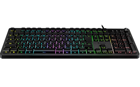 「RACEN メンブレン式ゲーミングキーボード Blink」が近日発売！音量調整ダイヤルや側面印字キーキャップを採用